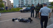 В Бежице мотоцикл «пошвыряло» между легковушкой и автобусом. Мотоциклист погиб, его пассажир госпитализирован