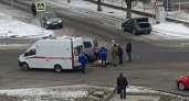В Брянске на Чернышевского иномарка сбила пенсионерку-нарушительницу