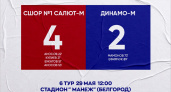Брянская динамовская молодёжка проиграла в Белгороде
