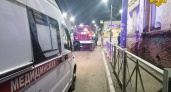 Обрушившийся дом на улице Калинина в Брянске ещё и загорелся