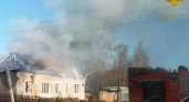 В мглинском селе Дивовка сгорел двухквартирный дом