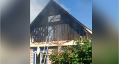 В Унече сгорел жилой дом. Жертв нет