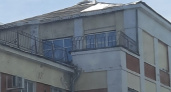 Ураган в Клинцах: повреждено главное административное здание города