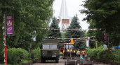 Ремонт парка «Соловьи» в Брянске начали с замены асфальта