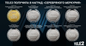 Tele2 завоевала восемь наград престижной премии «Серебряный Меркурий»