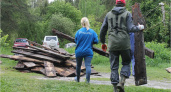 Брянские активисты-экологи разобрали настил у Круглого озера. Чтобы сделать новый