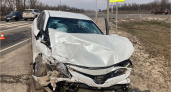 Водитель Camry под Севском получил в ДТП рубленую рану головы