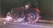 Вторая раздавленная трактором легковушка под Трубчевском: погибли молодой человек и подросток