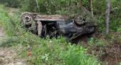 Под Трубчевском иномарка улетела в кювет: пассажир погиб на месте, водитель госпитализирован