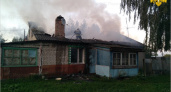 В почепском селе сгорел двухквартирный дом. Жертв нет