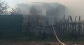 В Ржанице под Жуковкой сгорел жилой дом с хозпостройками