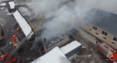 Пожар в пригороде Брянска: сгорел склад, жертв нет