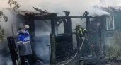 При пожаре в жилом доме в Брасово погиб 61-летний мужчина