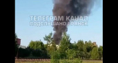 В Брянске на улице Фосфоритной сгорел автосервис