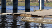 Генподрядчику строительства Славянского моста в Брянске поручено восстановить смытую паводком дорогу за свой счёт