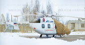 В Брянск прибыл на базирование санитарный вертолёт