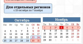 Президенту России предложено ввести нерабочие дни с 30 октября по 7 ноября