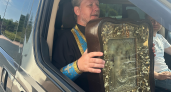 Автомобильный крестный ход со Свенской иконой вокруг Брянска во спасение от вражеского вторжения прошёл 1 сентября