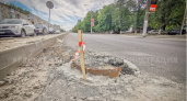 На проспекте Московском в Брянске уложили первый слой асфальта