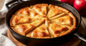 Смешиваю сметану с яблоками и на сковороду: через 30 минут вкуснейший пирог уже на столе — нежнее торта и проще шарлотки
