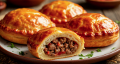 Сочные и румяные пирожки с рисом и мясом за 30 минут: обычный день превращается в домашний праздник