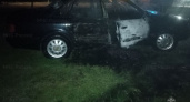 Легковой автомобиль сгорел ночью в Климово