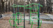 В парке Пушкина в Брянске обустраивают детский городок