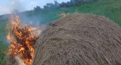 «Насолил»: недружелюбный житель Суражского района спалил почти две тонны сена односельчанина