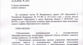 В брянских школах начались «рекомендованные» департаментом образования каникулы