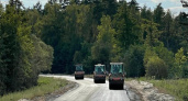 Брянские дорожники сделали щебёночную дорогу в Карачевском районе асфальтовой