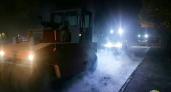 Улицу Объездную в Большом Полпино асфальтируют ночью