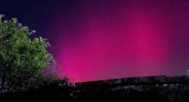 Брянские жители минувшей ночью полюбовались северным сиянием
