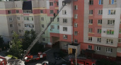 В брянской многоэтажке вспыхнула квартира на шестом этаже