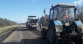Трубчевские дорожники завершили ремонт участка автотрассы на подъезде к райцентру
