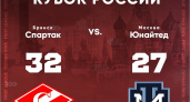 Брянский «Спартак» волевой победой пробил себе путь в полуфинал Кубка России