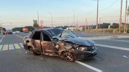 Женщина за рулём спровоцировала ДТП с пострадавшими под Брянском