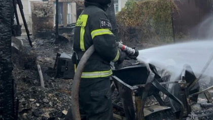 Брянские спасатели ликвидировали пожар в частном доме
