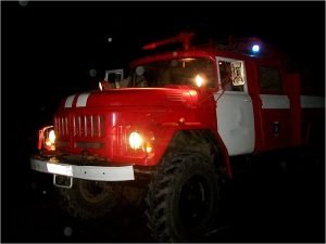 В посёлке Локоть в ночном пожаре погиб 37-летний мужчина