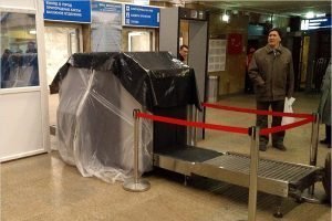 Показуха на вокзале Брянск-Орловский: установлены неработающие пункты досмотра багажа