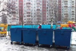 С начала года в Брянске  появилось полторы тысячи новых мусорных контейнеров
