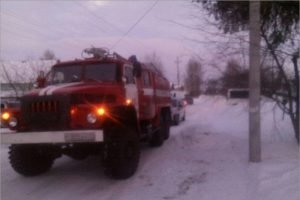 В райцентре Дубровка сгорел жилой дом, жертв нет