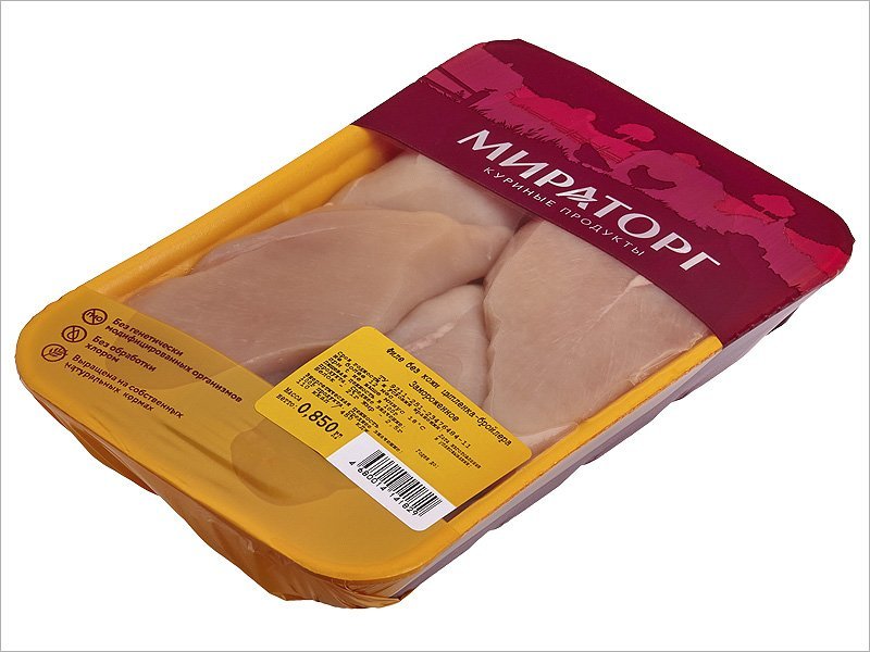 Росконтроль подтвердил высокое качество куриного филе от «Мираторг»