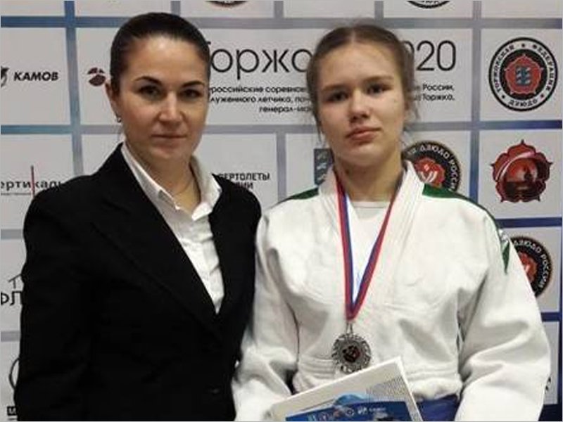 Брянская дзюдоистка завоевала серебро всероссийского турнира