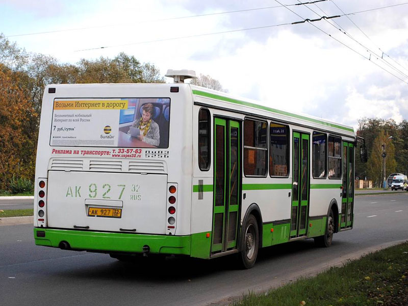 В Брянске дачный автобус №110 прикрыли на зимний сезон