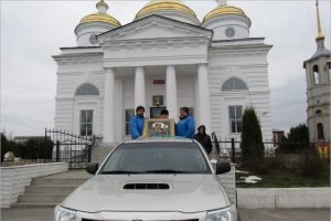 В Клинцовской епархии вокруг райцентров прошли «антикоронавирусные» крестные автоходы