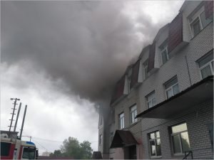 «КП-Брянск», несмотря на пожар, продолжает работу