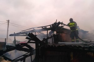 В Большом Полпино в воскресенье сгорел жилой дом