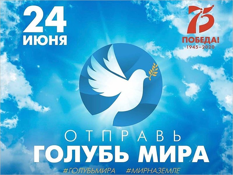 Брянск присоединился ко всероссийской памятной акции «Голубь мира»