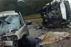 В ДТП под Калугой в машине с брянскими номерами погибли и водитель, и пассажир