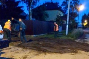 Больше суток сорок домов в Брянске из-за аварии были без воды
